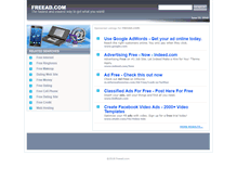 Tablet Screenshot of freead.com